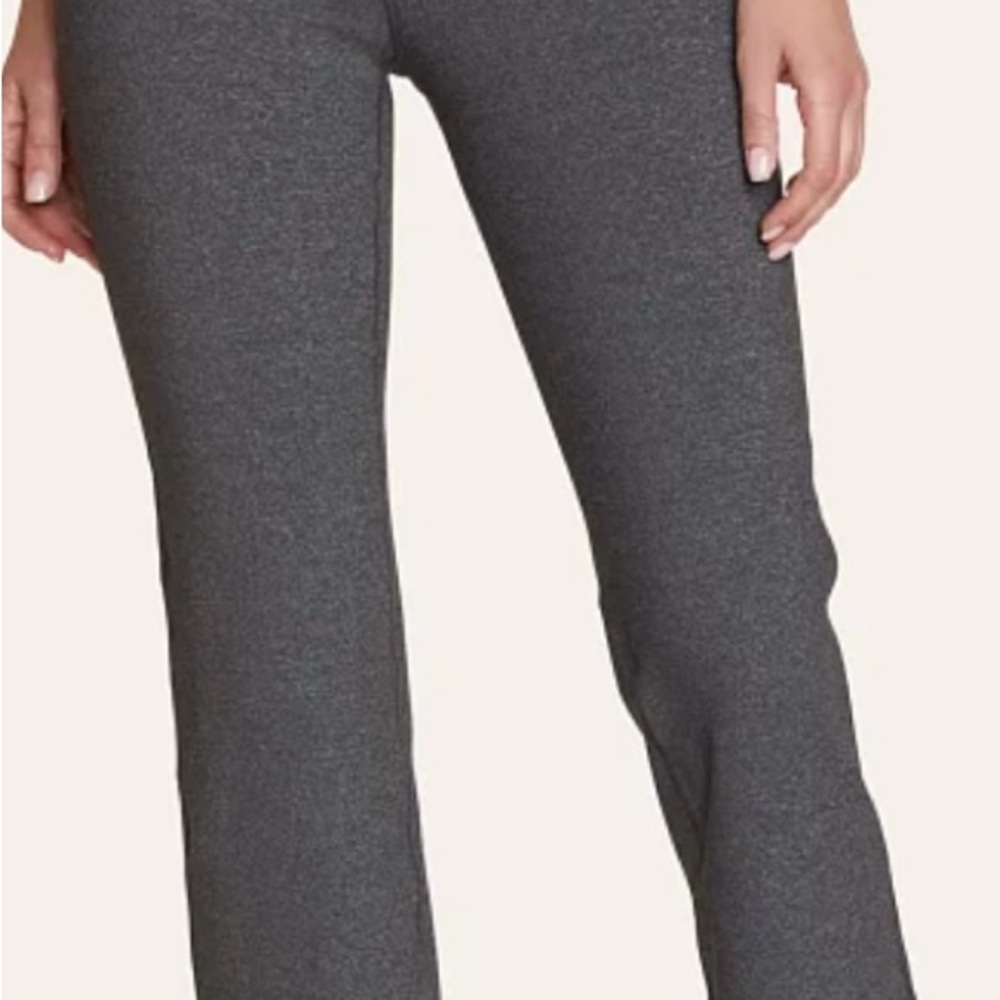Eddie Bauer 1 Gray & 1 Black Boot Cut Flare Large Tall Pants